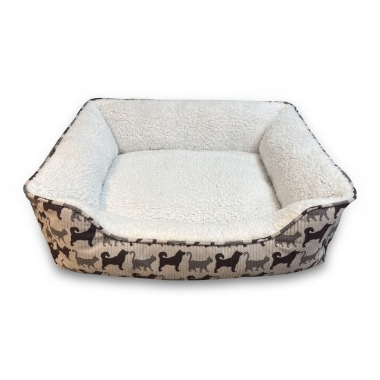 PET BED CUDDLER 32"X24"X10"