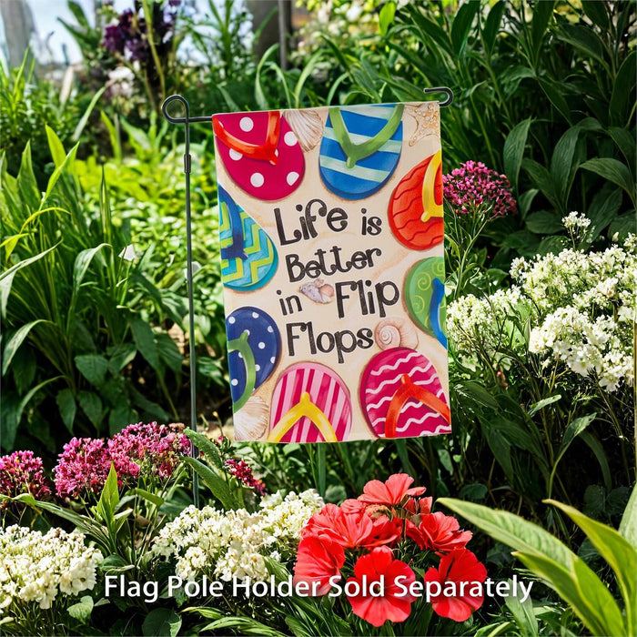 12"X18" PRINTED GARDEN FABRIC FLAG