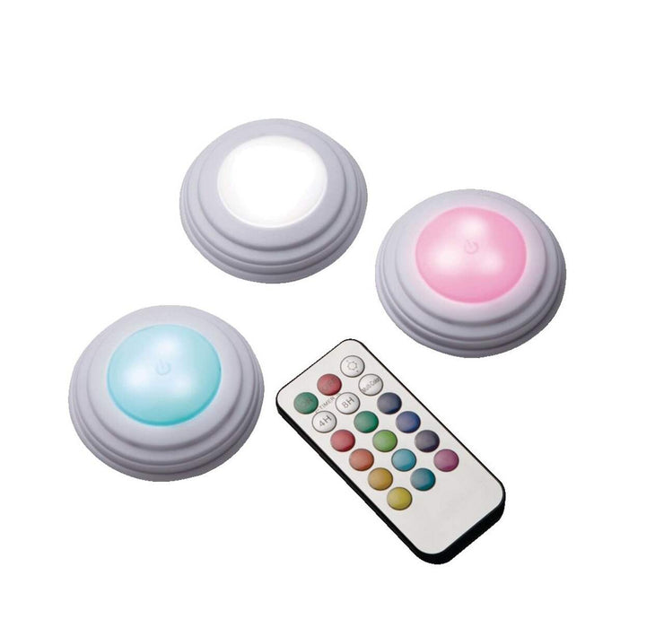 LED ACCENT LIGHTING SET WITH REMOTE COTROL