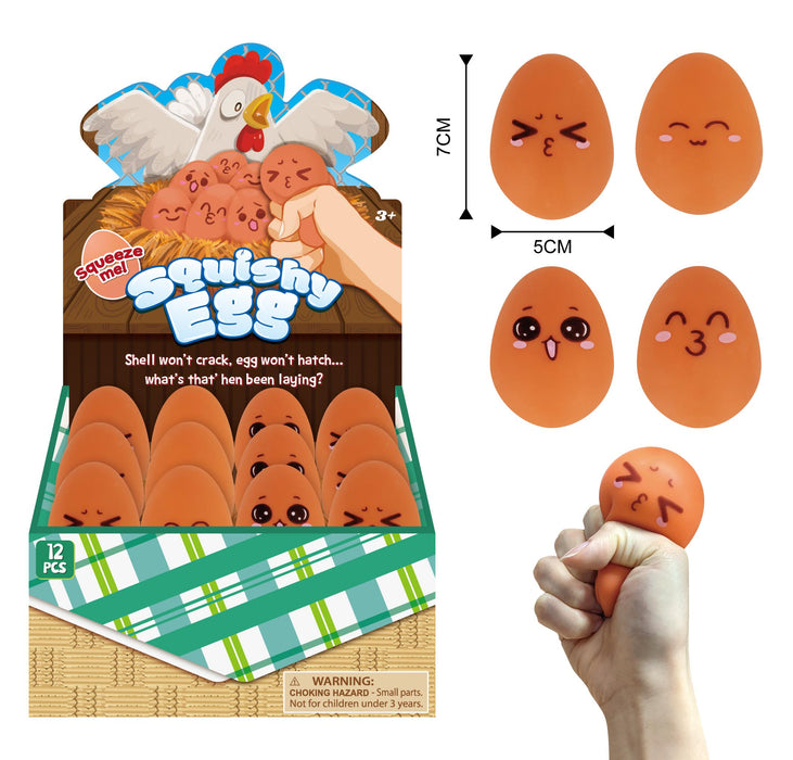 3" SQUISHY EGG