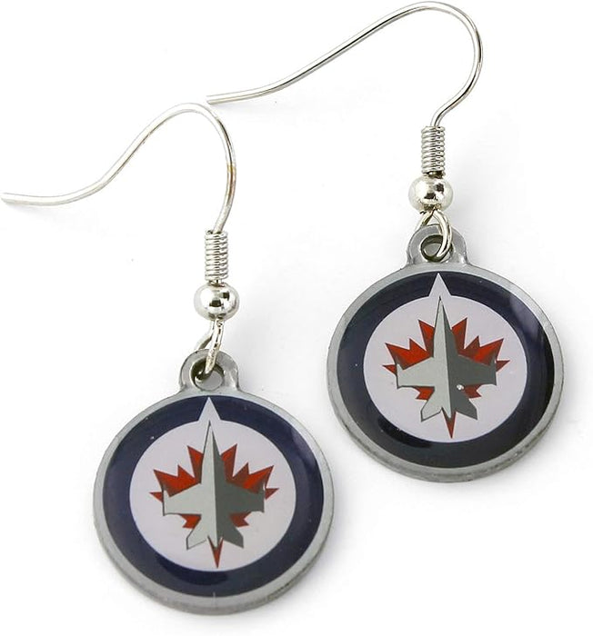 WINNIPEG JETS EARRINGS