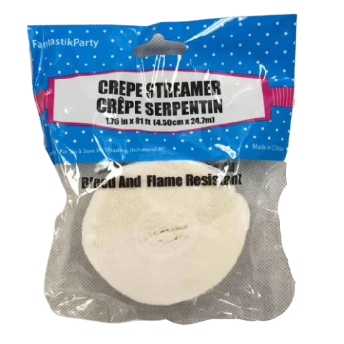 1.75" X 81' PARTY STREAMER