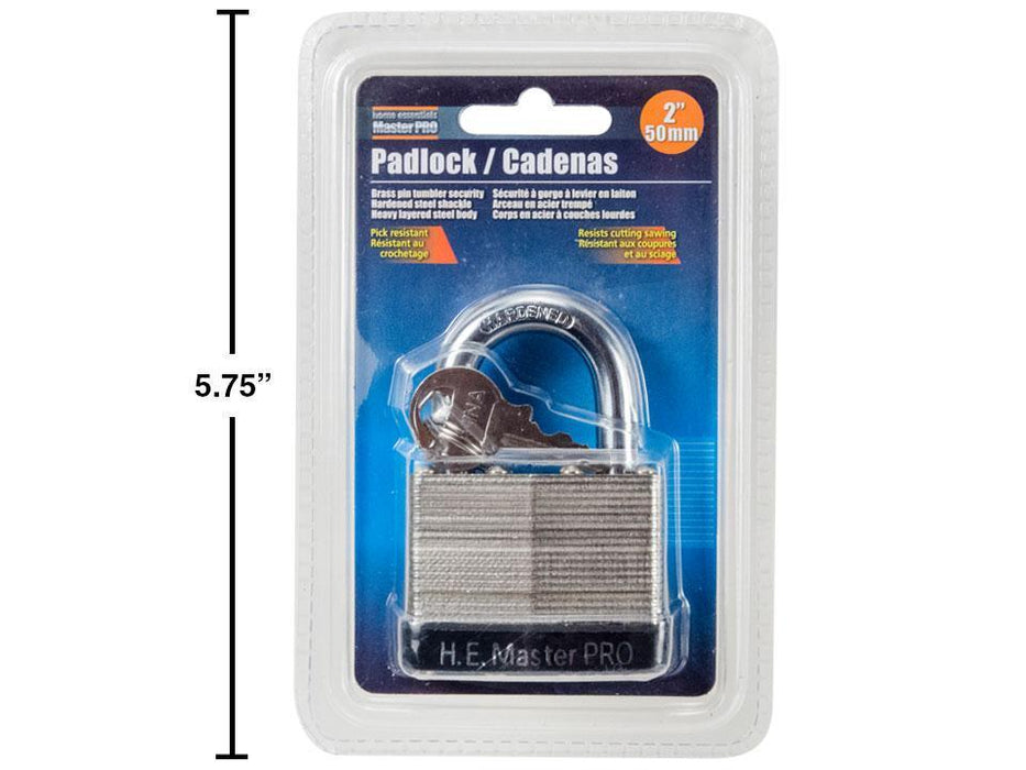 MASTER PRO LAMINATED PADLOCK - 2"