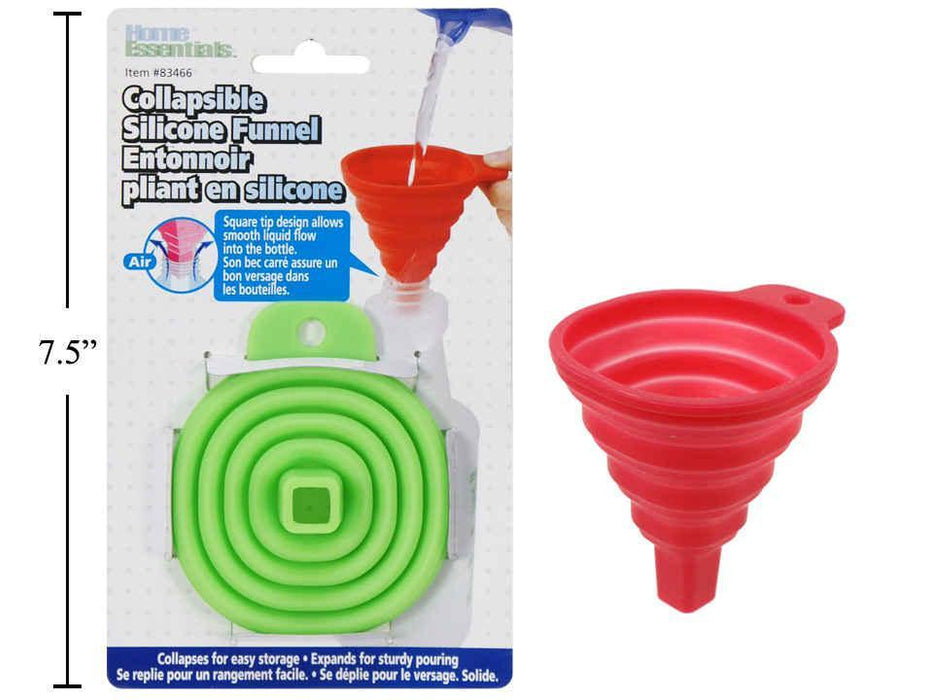 COLLAPSIBLE SILICONE FUNNEL