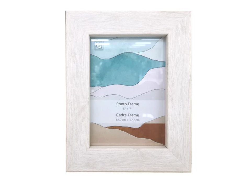 KG DAHLBERG WHITE WASHED OAK FRAME