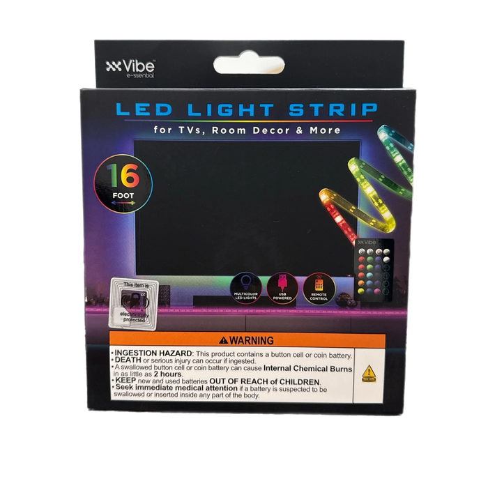 16FT LED COLOR CHANGING STRIP LIGHT