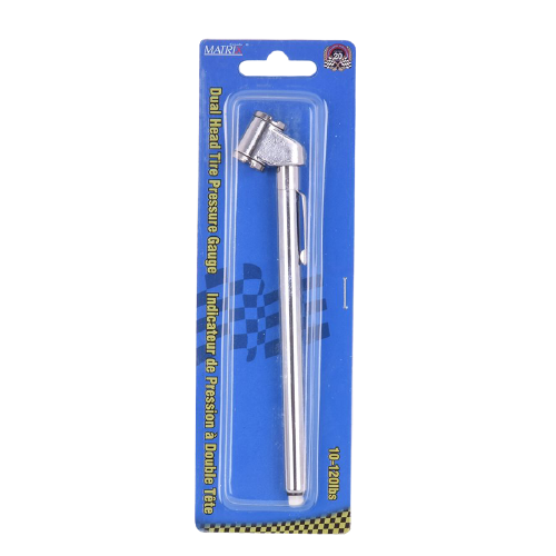 PENCIL TIRE GAUGE - DUAL FOOT 10-120LB