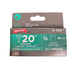 Two packages of Arrow T20 staples on a white background