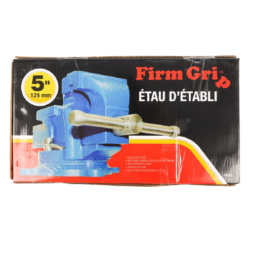 5IN HD BENCH VISE W/SWIVEL BASE
