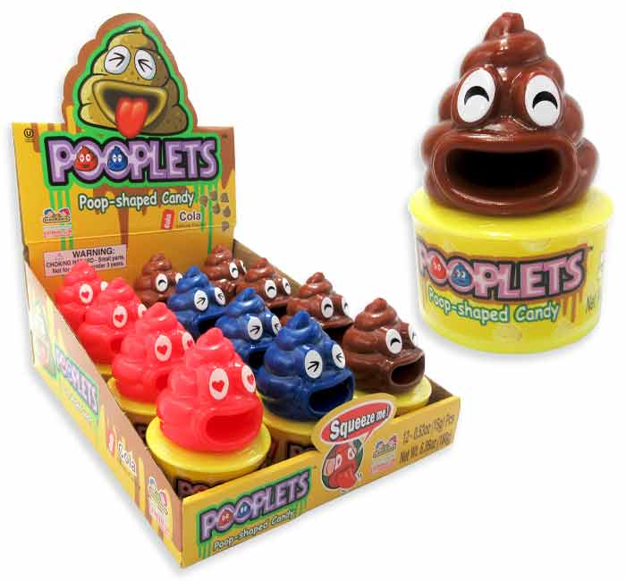 POOPLETS POOP-SHAPED CANDY COLA 15G