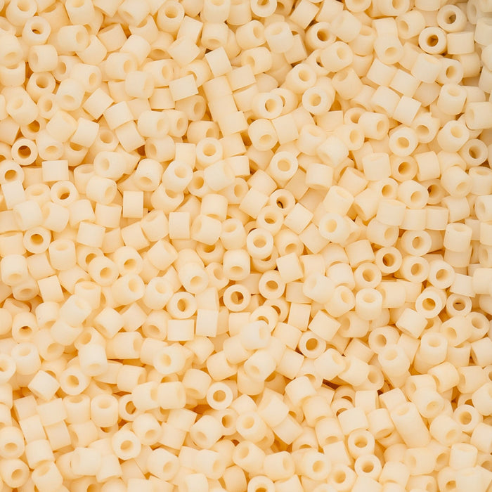 Close-up of beige plastic beads