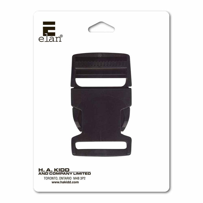 ELAN PARACHUTE CLIP -32MM(1 1/4IN) - BLACK