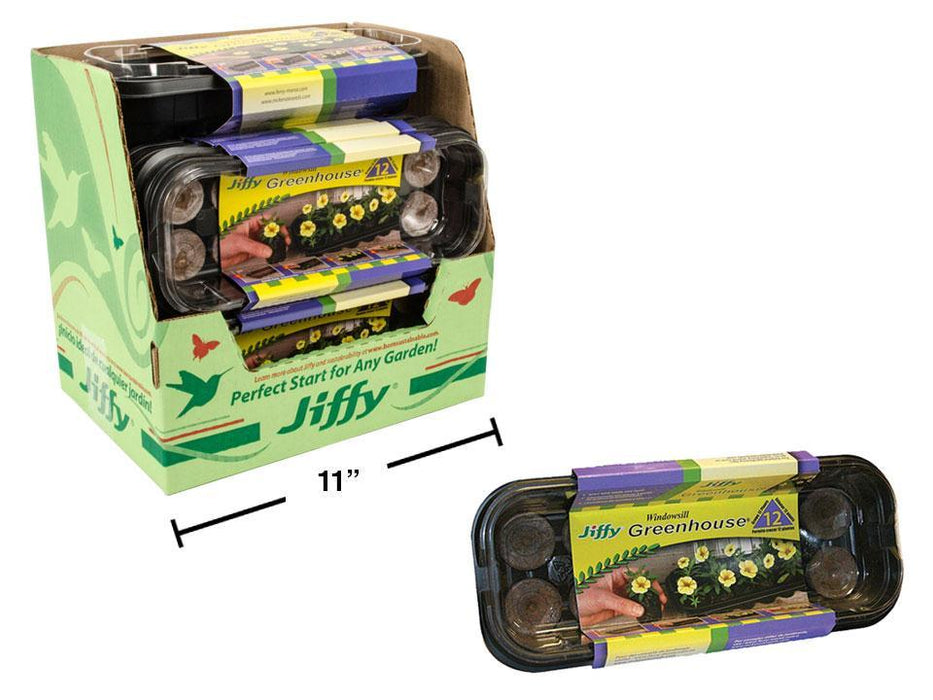 JIFFY GREENHOUSE- GROW 12 PLANTS