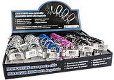 CARABINER WITH 3 KEYCHAINS