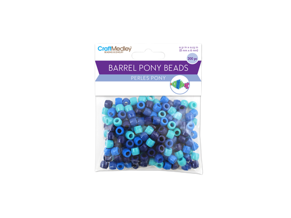BARREL PONY BEADS