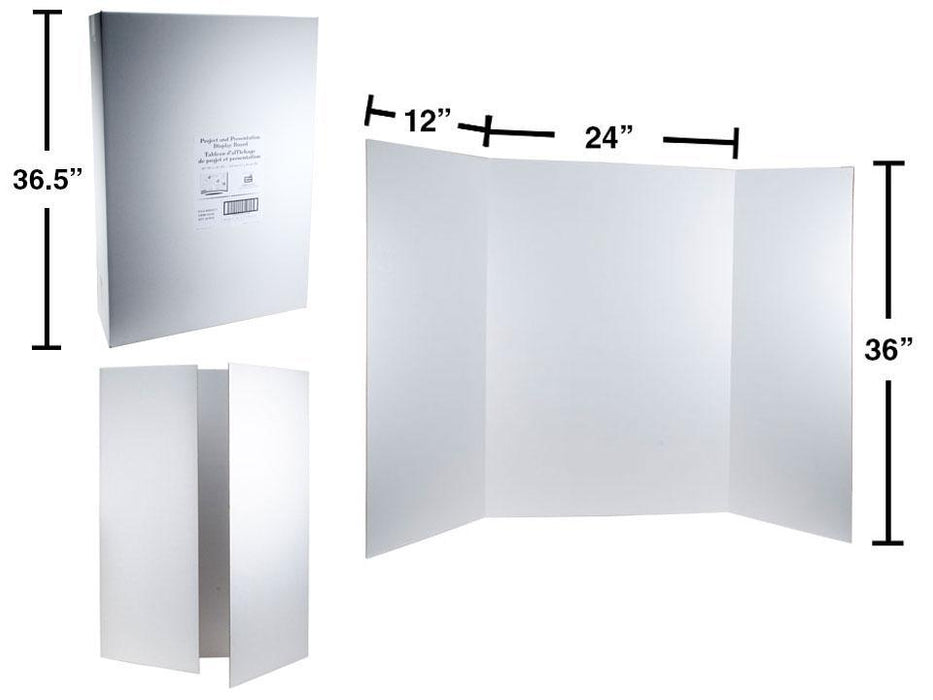 PRESENTATION BOARD WHITE 36'' X 48''