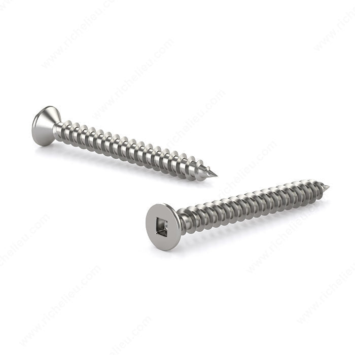 #10 STAINLESS STEEL METAL SCREW FLAT HEAD