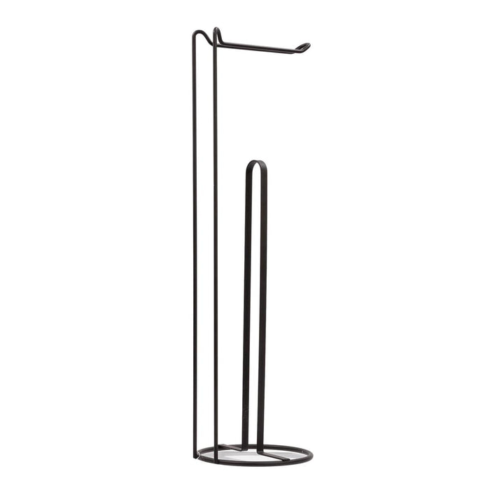 BODICO BLACK TOILET PAPER HOLDER