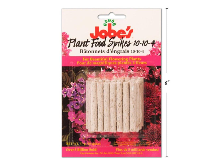 JOBE'S 30PC FLOWER FOOD SPIKES