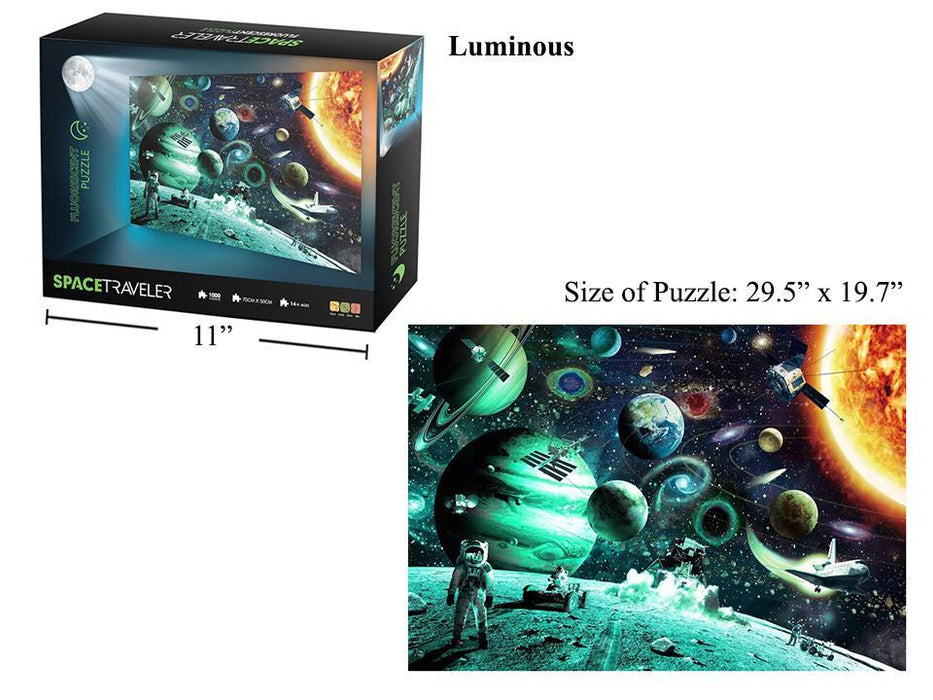 1000PCS PUZZLE W/LM SPACE TRAVELER