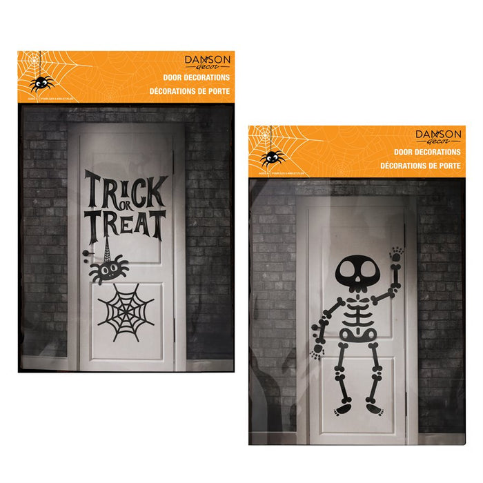 FOAM CUT OUT DOOR STICKERS ASST.