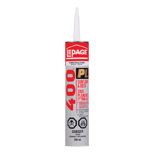 LEPAGE PL400 SUBFLOOR ADHESIVE 295ML