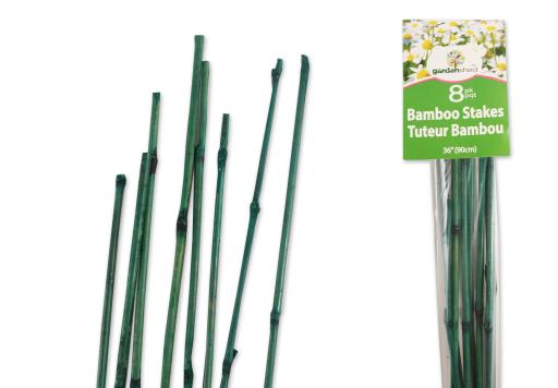 BAMBOO STAKES 36" 8PK