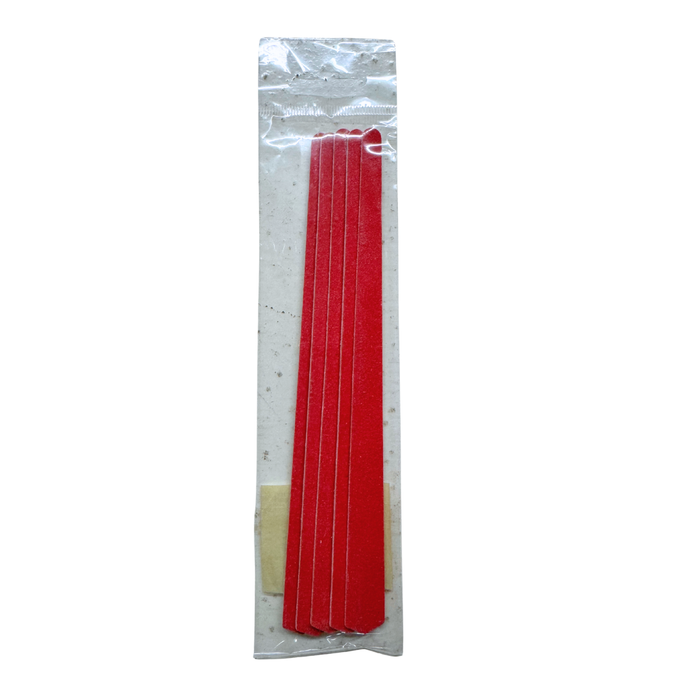 NAIL FILES RED - 5PK