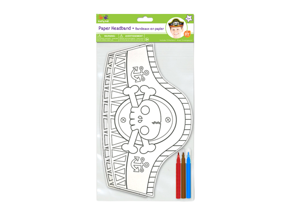 PAPER HEADBANDS PIRATE