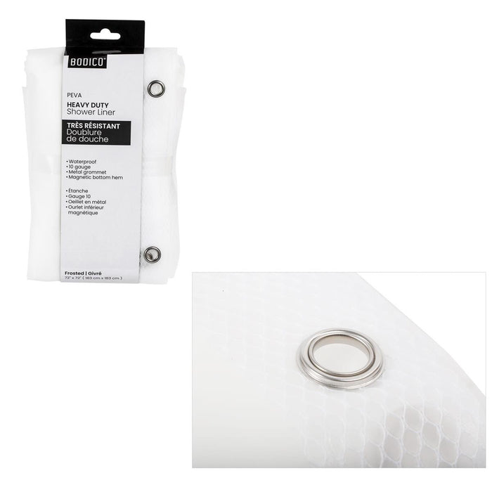 BODICO HEAVY DUTY SHOWER LINER PEVA
