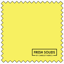 100% COTTON FABRIC - FRESH SOLIDS