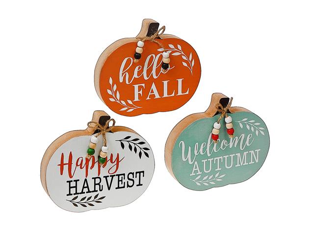 PUMPKIN TABLE BLOCK