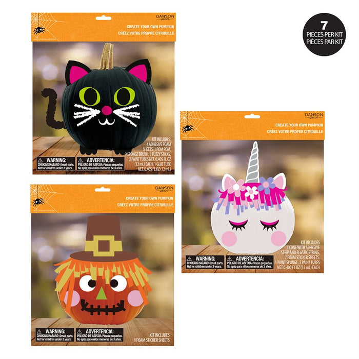 ASST NO MESS EVA FOAM DECORATING KIT