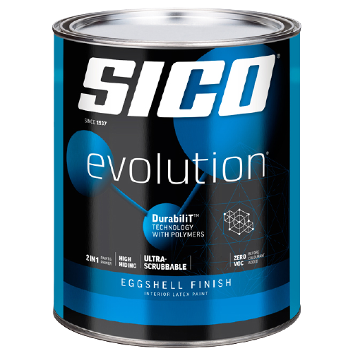 863-502 QUART MEDIUM BASE EVOLUTION EGGSHELL SICO.