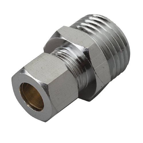 M4414 CONNECTOR STRAIGHT 1/2MIP X 3/8OD COMP