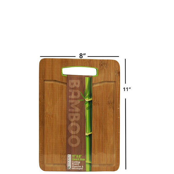 CUTTING BOARD BAMBOO  8'' X 11''
