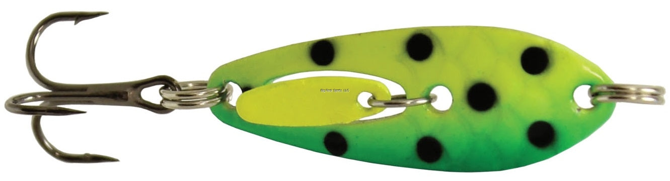 COMPAC CLACKER LURE 3/8 OZ SPOTTED LIME