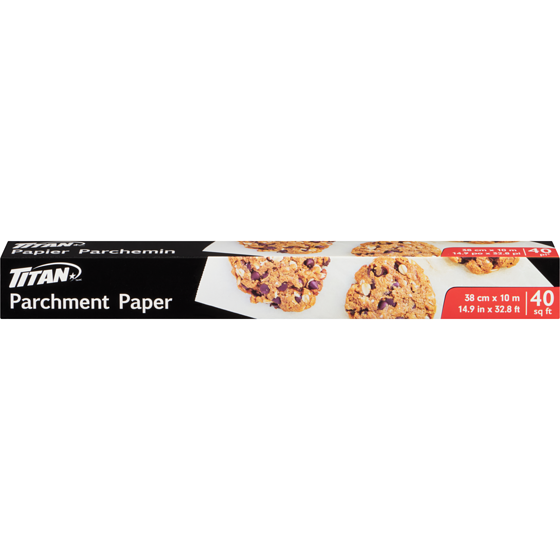 TITAN PARCHMENT PAPER - 38CM x 10M 1 PC