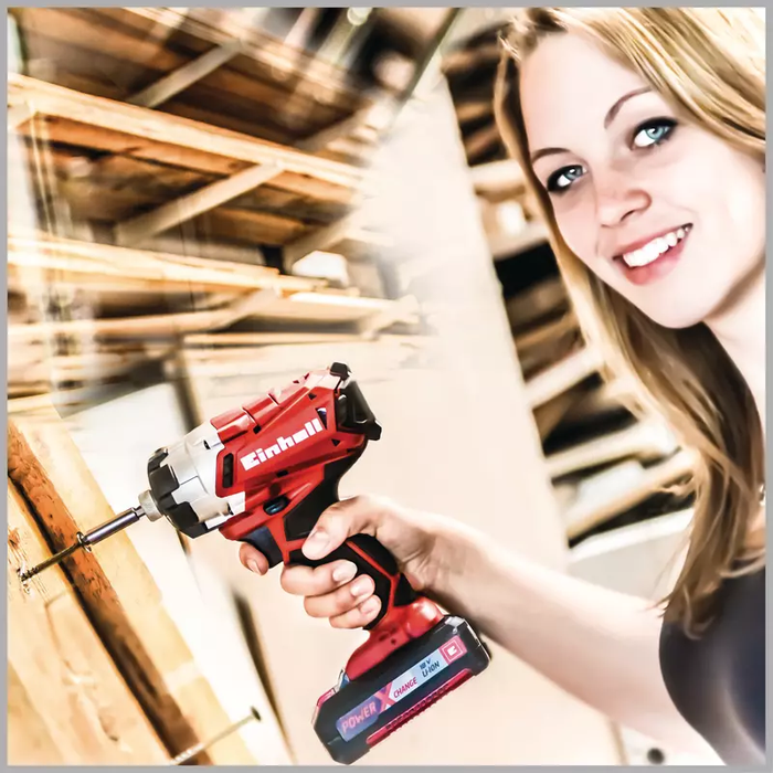 EINHELL 18V 1/2IN CORDLESS IMPACT DRIVER