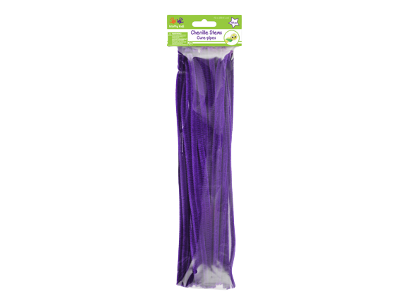CHENILLE STEMS - PURPLE
