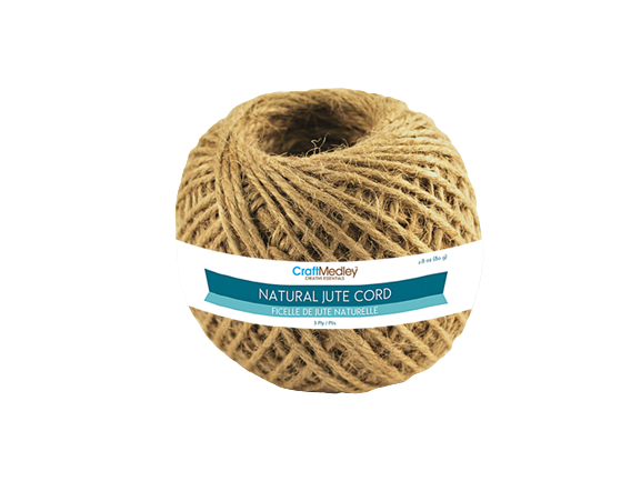 3 PLY NATURAL JUTE CORD 80G