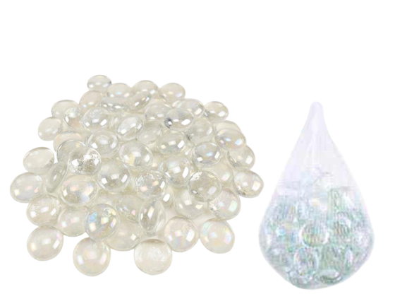 72PC DECORATIVE GLASS STONES