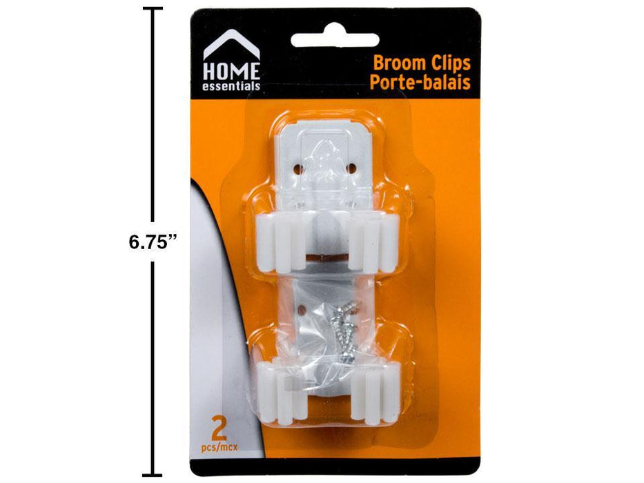 BROOM CLIP - 2 PIECES