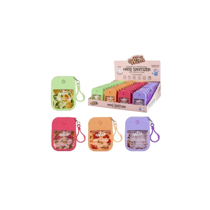 HAND SANITIZER IN SILICONE CASE