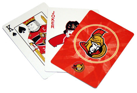 OTTAWA SENATORS PLAYING CARDS