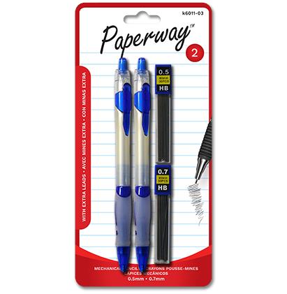 MECHANICAL PENCILS 2 EXTRA LEADS