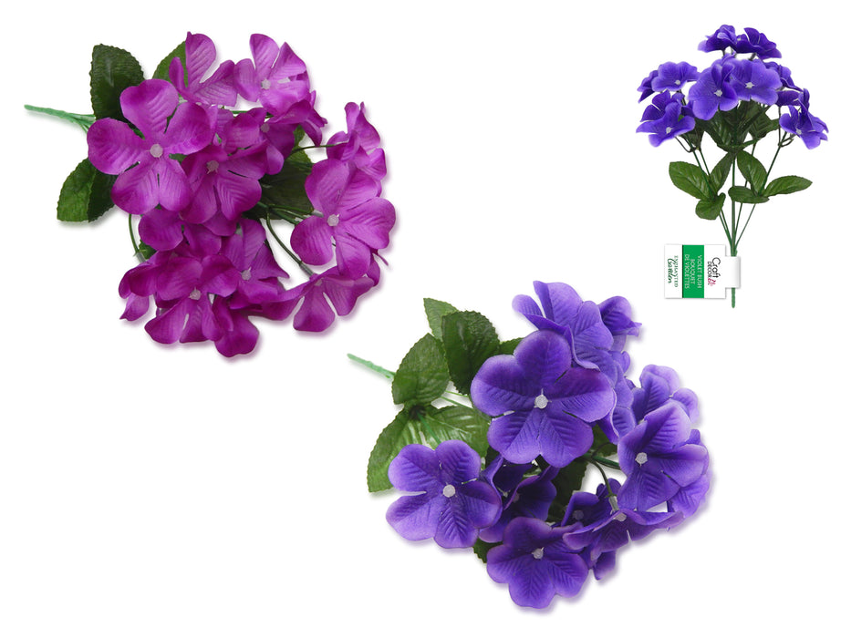 ENCHANTED GARDEN: 13IN VIOLET 2 STYLES