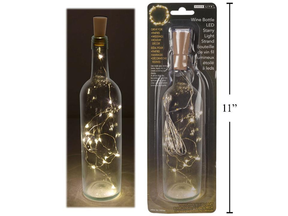 DECO LITE STARRY BOTTLE 15LED