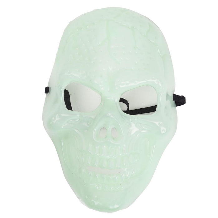 HALLOWEEN SKULL FACE GREEN