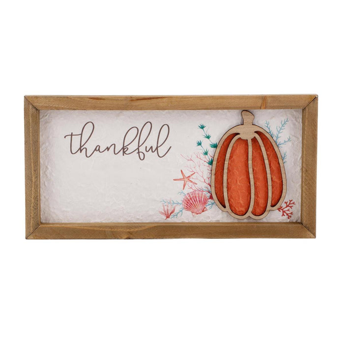 HARVEST WOOD SIGN